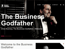 Tablet Screenshot of businessgodfather.com